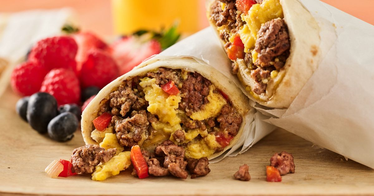 Beef Breakfast Burritos | Beef Loving Texans - Beef Loving Texans